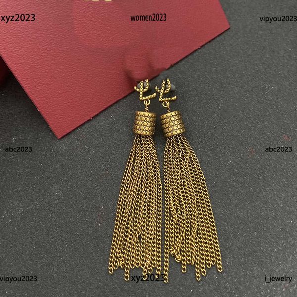 designer women earrings logo decoration jewelry gold chain tassel design pendant earring chandelier #including brand box new arrival, Silver
designer women earrings logo decoration jewelry gold chain tassel design pendant earring chandelier #including brand box new arrival, Silver