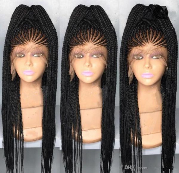 synthetic braid lace front wig 10a grade braiding hair fashion perruque box braids wig bandtied cornorw braids for black women 4392251
synthetic braid lace front wig 10a grade braiding hair fashion perruque box braids wig bandtied cornorw braids for black women 4392251