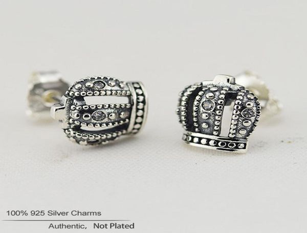 fits authentic 925-sterling-silver royal crown stud earrings with cubic zirconia earrings for women european fashion jewelry6041136, Golden;silver
fits authentic 925-sterling-silver royal crown stud earrings with cubic zirconia earrings for women european fashion jewelry6041136, Golden;silver