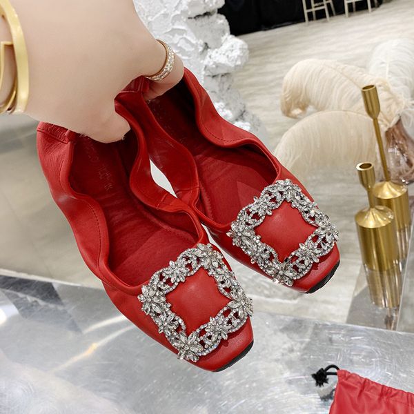 genuine leather ballet flats women rhinestone bridal wedding shoes soft foldable slip on ballerina flats office lady loafers 42, Black
genuine leather ballet flats women rhinestone bridal wedding shoes soft foldable slip on ballerina flats office lady loafers 42, Black