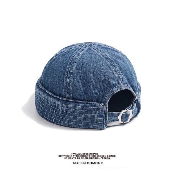 fashionable new style brimless gorro hombre docker miki denim hat men women brand retro sailor melon snapback bomber caps washed cowboy skul, Silver
fashionable new style brimless gorro hombre docker miki denim hat men women brand retro sailor melon snapback bomber caps washed cowboy skul, Silver