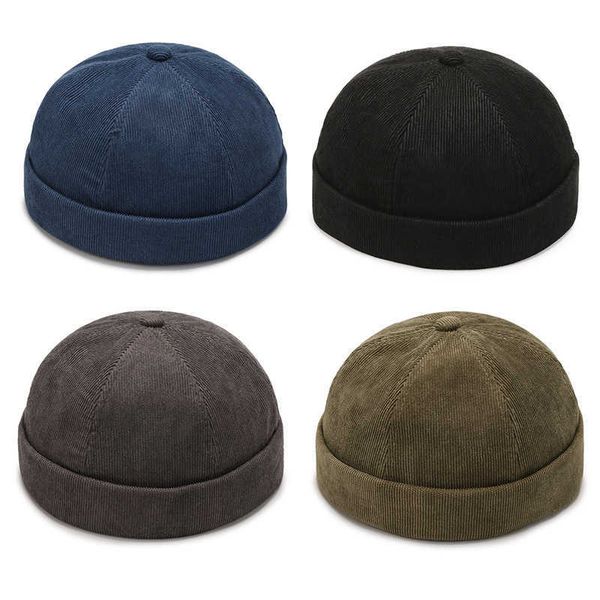 fashionable new style men's corduroy brimless docker hat ladies autumn plain color beanie cap rolled cuff harbour hats sailor fisherman, Silver
fashionable new style men's corduroy brimless docker hat ladies autumn plain color beanie cap rolled cuff harbour hats sailor fisherman, Silver