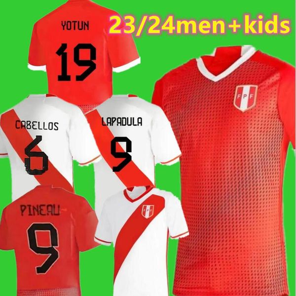 2023 2024 peru soccer jerseys lapadula luis lberico pineau cuevas cartagena tapia valera aquino national team 23 24 football shirt men kids, Black;yellow
2023 2024 peru soccer jerseys lapadula luis lberico pineau cuevas cartagena tapia valera aquino national team 23 24 football shirt men kids, Black;yellow