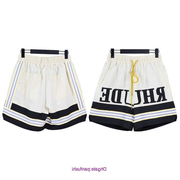 wholesale designer rhude sport shorts for sale 2023 fashion rhude letter embroidery stripe contrast elastic shorts men's and women', White;black
wholesale designer rhude sport shorts for sale 2023 fashion rhude letter embroidery stripe contrast elastic shorts men's and women', White;black