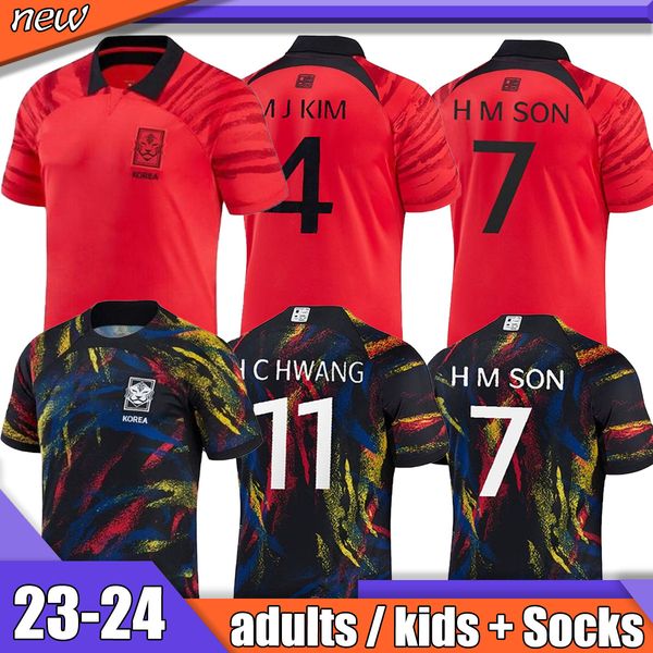 22 23 south korea soccer jersey son kim lee jeong sung hwang lee kwon national team home red away shirt football uniform jerseys de futbol, Black;yellow
22 23 south korea soccer jersey son kim lee jeong sung hwang lee kwon national team home red away shirt football uniform jerseys de futbol, Black;yellow