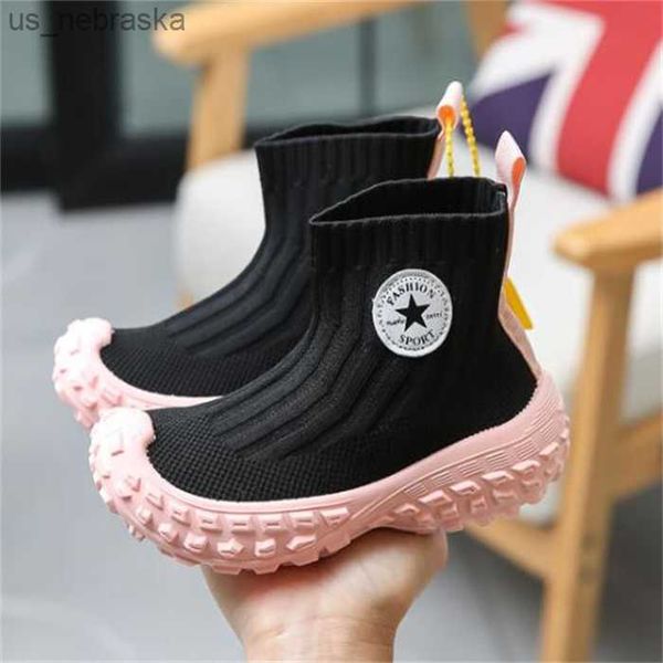 children's fashion sports shoes elastic fabric socks shoe kids boys girls casual sneakers toddler baby chaussures l230518, Black
children's fashion sports shoes elastic fabric socks shoe kids boys girls casual sneakers toddler baby chaussures l230518, Black