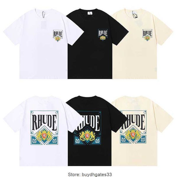 new oversized print rhude t shirt summer men women high street short sleeve t-shirt tee street hip hop casual wear, White;black
new oversized print rhude t shirt summer men women high street short sleeve t-shirt tee street hip hop casual wear, White;black