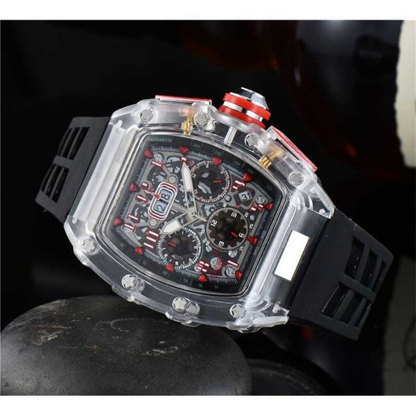 fashion richar watches milles mens designer quartz watch skeleton multiple time zone sports wristwatch silicone strap men chronograph clock, Slivery;black
fashion richar watches milles mens designer quartz watch skeleton multiple time zone sports wristwatch silicone strap men chronograph clock, Slivery;black