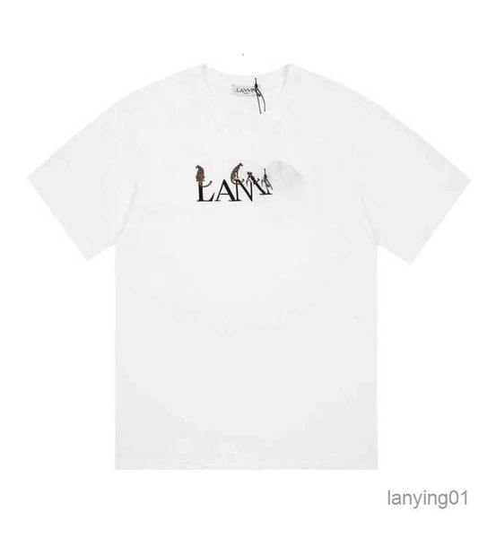 ss23 designer lanvins t shirt branded high street loose short sleeve couple tshirts for men and women cotton base tee white, White;black
ss23 designer lanvins t shirt branded high street loose short sleeve couple tshirts for men and women cotton base tee white, White;black
