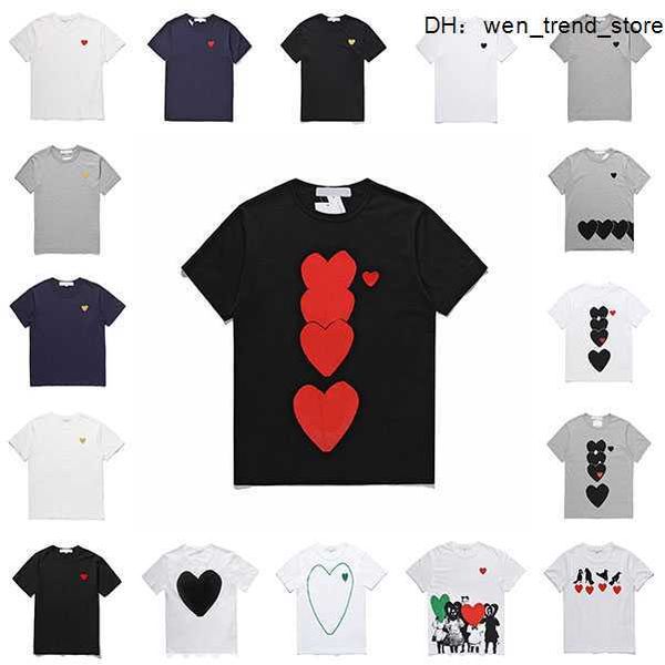 play fashion mens cdg t shirt designer red heart casual women commes des shirts badge quanlity tshirts cotton embroidery short sleeve 3ubt, White;black
play fashion mens cdg t shirt designer red heart casual women commes des shirts badge quanlity tshirts cotton embroidery short sleeve 3ubt, White;black