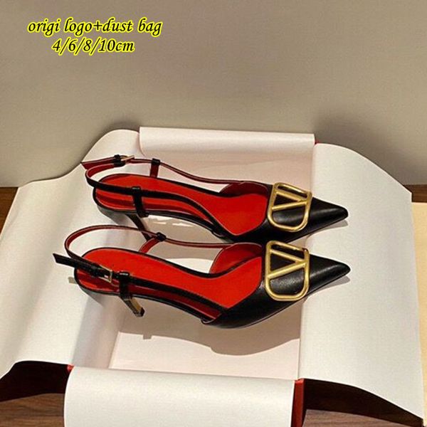 luxury v brand high heels sandals classics metal v-buckle pointed toe thin heel 6cm 8cm 10cm real leather nude black blue matte solid women&
luxury v brand high heels sandals classics metal v-buckle pointed toe thin heel 6cm 8cm 10cm real leather nude black blue matte solid women&
