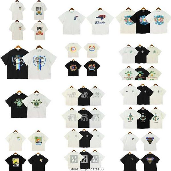 designer fashion clothing tees tshirts rhude summer new casual letter printing trendy high street loose t-shirt men women cotton hip hop st, White;black
designer fashion clothing tees tshirts rhude summer new casual letter printing trendy high street loose t-shirt men women cotton hip hop st, White;black
