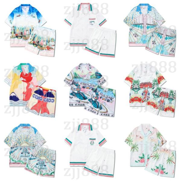 casablanc-s designer suit men t shirt set print mens casual shirt and short womens loose silk shirt tees transportation men tshirt size --3, Gray
casablanc-s designer suit men t shirt set print mens casual shirt and short womens loose silk shirt tees transportation men tshirt size --3, Gray