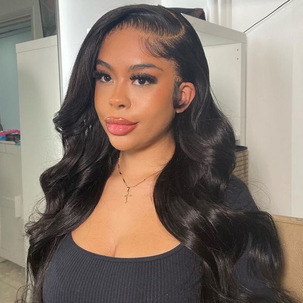 30 40 inch body wave transparent 13x6 lace front human hair wigs brazilian 250 density 13x4 lace frontal 4x4 closure wig, Black;brown
30 40 inch body wave transparent 13x6 lace front human hair wigs brazilian 250 density 13x4 lace frontal 4x4 closure wig, Black;brown