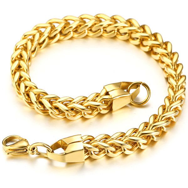 vintage mens bracelet stainless steel dargon bone shaped link chain braid bracelets punk jewelry for men boyfriend yw166/625, Black
vintage mens bracelet stainless steel dargon bone shaped link chain braid bracelets punk jewelry for men boyfriend yw166/625, Black