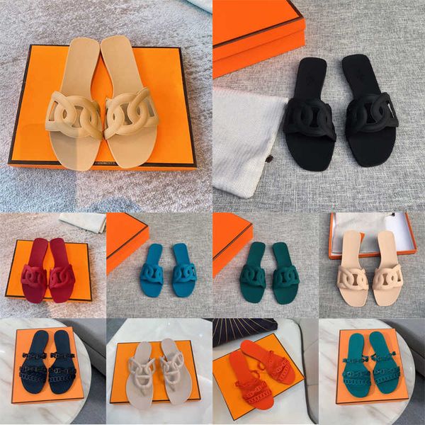 designer sandals women luxurys oran sandal womens chain slides summer rubber big head slides fashion beach shoes flat slippers quality, Black
designer sandals women luxurys oran sandal womens chain slides summer rubber big head slides fashion beach shoes flat slippers quality, Black