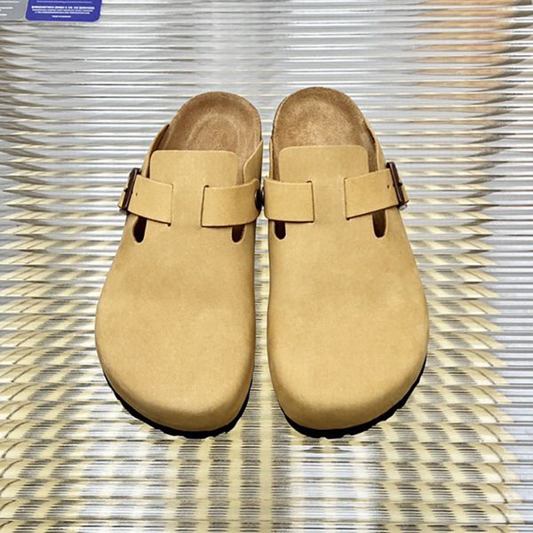 summer half slippers frosted leather casual baotou slippers lazy shoes luxury designer versatile couple sandals for men and women sizes 35-4, Black
summer half slippers frosted leather casual baotou slippers lazy shoes luxury designer versatile couple sandals for men and women sizes 35-4, Black