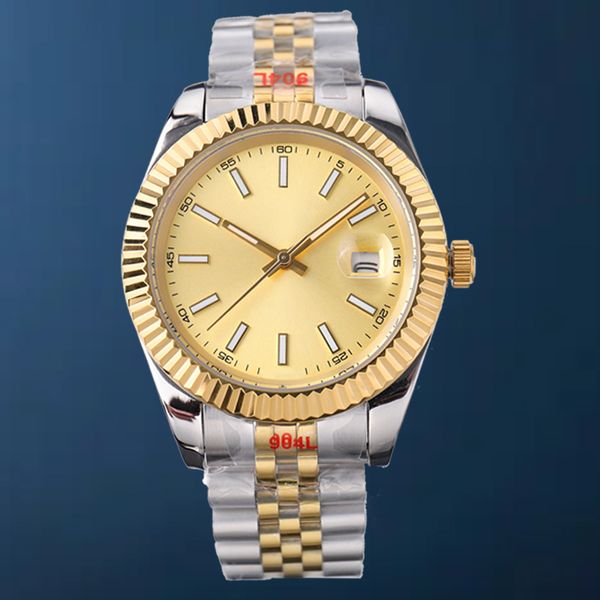 men watch ladies watch precision and durability 36/41mmautomatic movement gold stainless steel watch women waterproof luminous female daydat, Slivery;brown
men watch ladies watch precision and durability 36/41mmautomatic movement gold stainless steel watch women waterproof luminous female daydat, Slivery;brown
