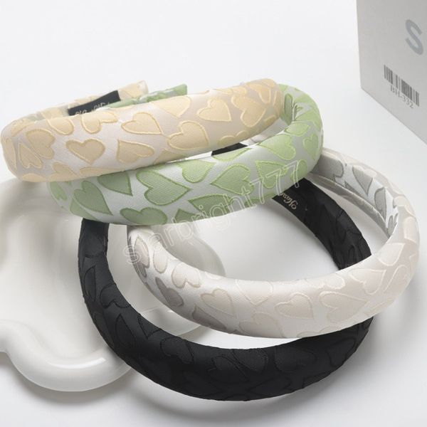 women girls heart sponge padded hairband satin headband summer femme hair accessories hair hoop, Slivery;white
women girls heart sponge padded hairband satin headband summer femme hair accessories hair hoop, Slivery;white