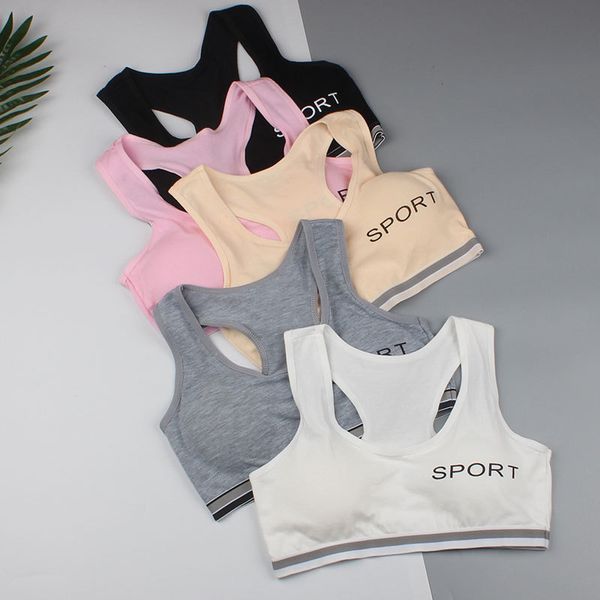 5 colors kid comfy underwear wide shoulder vest lovely girls sports bra seamless tank letters printing children day gift, Camo
5 colors kid comfy underwear wide shoulder vest lovely girls sports bra seamless tank letters printing children day gift, Camo