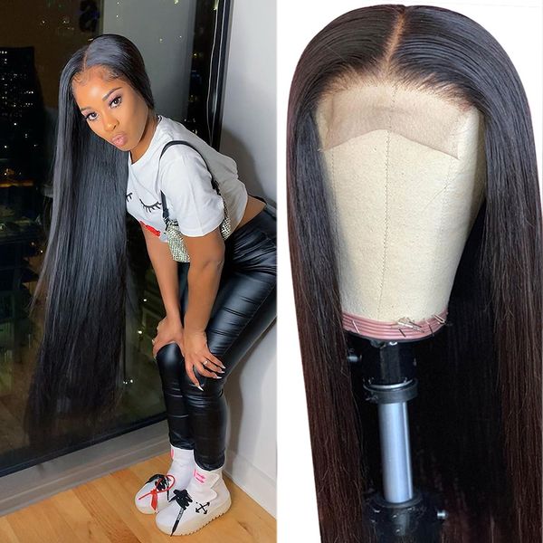 4x4 5x5 lace closure human hair wigs pre plucked straight 28 30 long inch 150% brazilian hair lace closure wig for women, Black;brown
4x4 5x5 lace closure human hair wigs pre plucked straight 28 30 long inch 150% brazilian hair lace closure wig for women, Black;brown