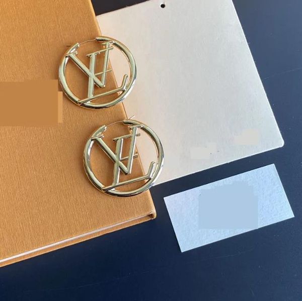 luxury big gold hoop earrings for lady women orrous girls ear studs set designer jewelry earring valentine's day gift engagement for br, Golden
luxury big gold hoop earrings for lady women orrous girls ear studs set designer jewelry earring valentine's day gift engagement for br, Golden
