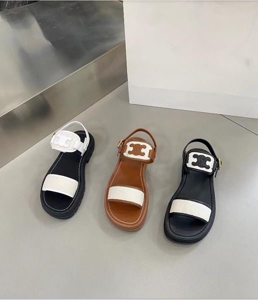 designer brand ce te series shoes summer thick heel fashionable round head slippers 100% leather women's sandals office dress shoes fac, Black
designer brand ce te series shoes summer thick heel fashionable round head slippers 100% leather women's sandals office dress shoes fac, Black
