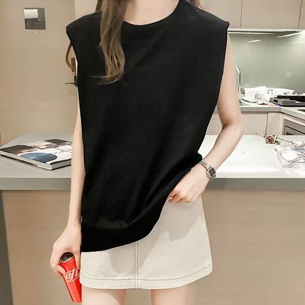 multi-color and multi-size sleeveless t-shirt o neck loose women t shirt ladies fashion tee shirt clothes/-2xl, White
multi-color and multi-size sleeveless t-shirt o neck loose women t shirt ladies fashion tee shirt clothes/-2xl, White
