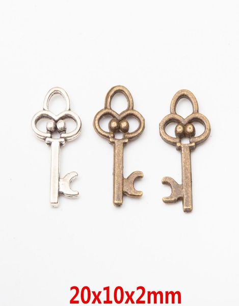 200pcs 2010mm silver color antique bronze small key charms indian pendant for bracelet earring necklace diy jewelry making9113974, Bronze;silver
200pcs 2010mm silver color antique bronze small key charms indian pendant for bracelet earring necklace diy jewelry making9113974, Bronze;silver