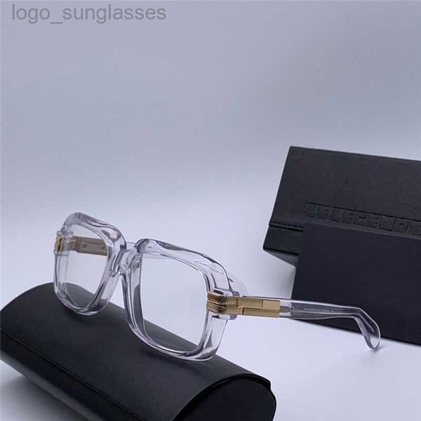 607 legends crystal gold square eyeglasses glasses clear lenses men designer sunglasses eye wear new with box, White;black
607 legends crystal gold square eyeglasses glasses clear lenses men designer sunglasses eye wear new with box, White;black