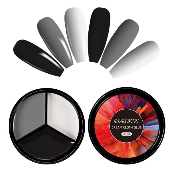 buriburi solid gel nail polish palette soak led nail art white pink pudding gel 3 colors 12, Red;pink
buriburi solid gel nail polish palette soak led nail art white pink pudding gel 3 colors 12, Red;pink