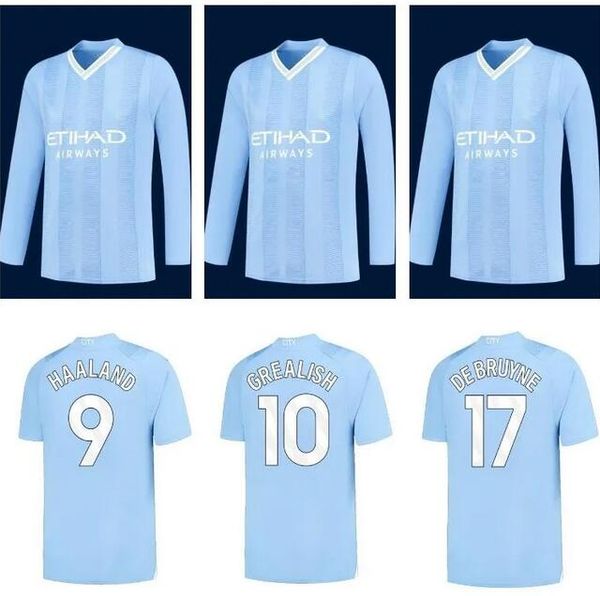 2023 2024 long sleeve manchesters de bruyne grealish soccer jerseys haaland mans cities 22 23 alvarez ferran foden bernardo gundogan mahrez, Black;yellow
2023 2024 long sleeve manchesters de bruyne grealish soccer jerseys haaland mans cities 22 23 alvarez ferran foden bernardo gundogan mahrez, Black;yellow