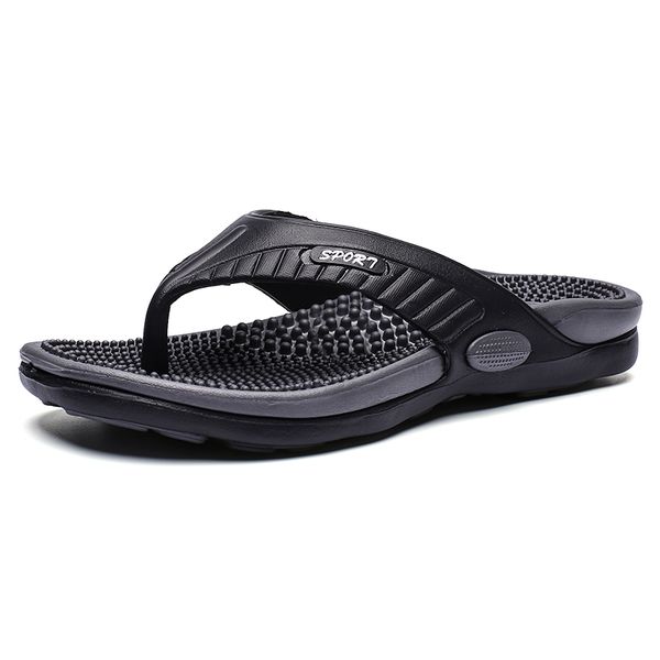 summer comfortable men slippers classic massage beach slides breathable quick-drying casual flip flops zapatillas de hombre, Black
summer comfortable men slippers classic massage beach slides breathable quick-drying casual flip flops zapatillas de hombre, Black