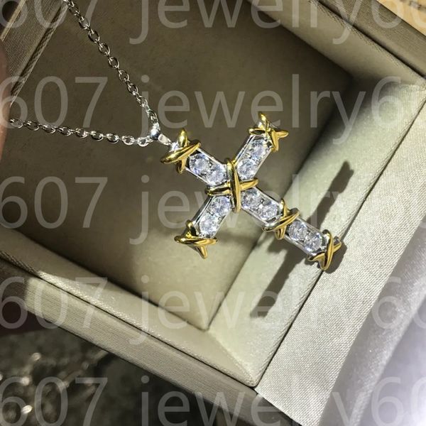 trend designer necklace sterling silver couple cross hollow twisted string necklace pendant fashion trend gift party
trend designer necklace sterling silver couple cross hollow twisted string necklace pendant fashion trend gift party