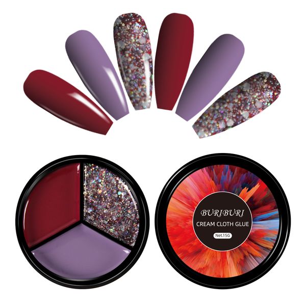 buriburi solid gel nail polish palette, soak led nail art white pink pudding gel 3 colors (22#), Red;pink
buriburi solid gel nail polish palette, soak led nail art white pink pudding gel 3 colors (22#), Red;pink
