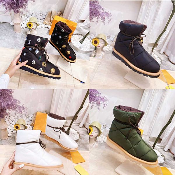 designer boots women pillow comfort ankle boot flat down designers boots eiderdown lace-up winter snow ankle boots platform warmed snow boot, Black
designer boots women pillow comfort ankle boot flat down designers boots eiderdown lace-up winter snow ankle boots platform warmed snow boot, Black