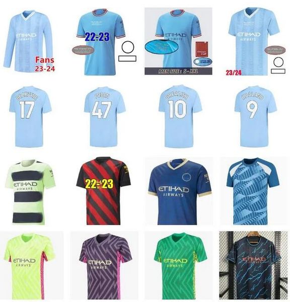 22 23 24 haaland 9 soccer jerseys esports grealish special de bruyne foden mahrez bernardo chinese new year 2023 2024 mans cities football s, Black;yellow
22 23 24 haaland 9 soccer jerseys esports grealish special de bruyne foden mahrez bernardo chinese new year 2023 2024 mans cities football s, Black;yellow