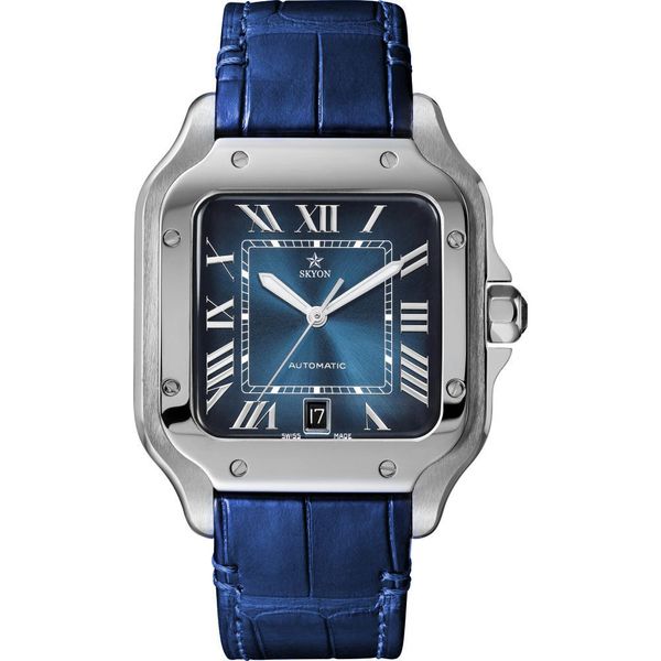 fashion women watches automatic movement silver gold dress watch lady square tank stainless steel case original clasp analog casual wristwat, Slivery;brown
fashion women watches automatic movement silver gold dress watch lady square tank stainless steel case original clasp analog casual wristwat, Slivery;brown