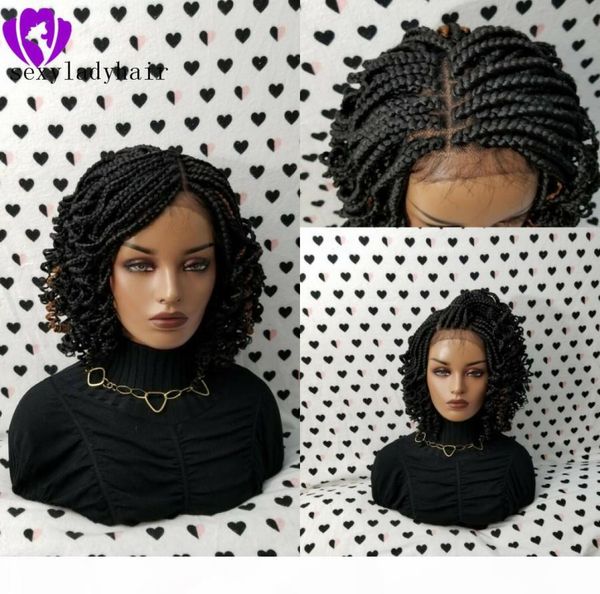 2020 new lace frontal short braided wigs for black women synthetic lace front braids wig with curly tips baby hair8007315
2020 new lace frontal short braided wigs for black women synthetic lace front braids wig with curly tips baby hair8007315