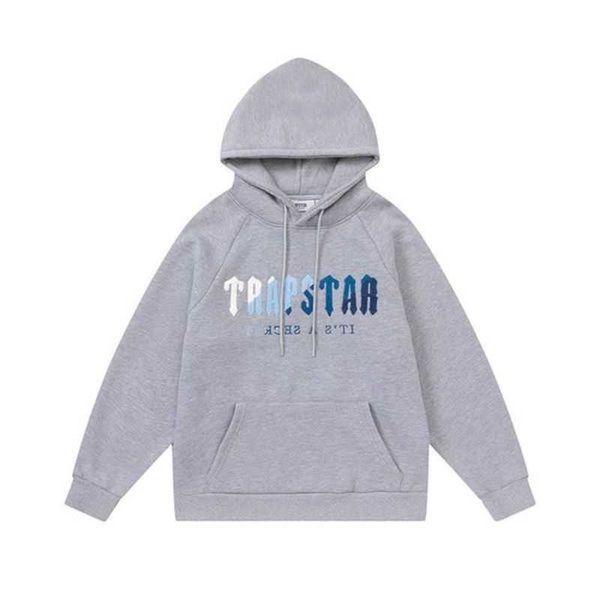 designer clothing men's sweatshirts hoodie american trendy trapstar colorful gradient towel embroidered hooded velvet sweater pants spr, Black
designer clothing men's sweatshirts hoodie american trendy trapstar colorful gradient towel embroidered hooded velvet sweater pants spr, Black