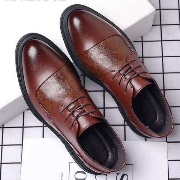fashion men shoes classic luxury men leather shoes comfortable casual loafers slip on party wedding dress shoes, Black
fashion men shoes classic luxury men leather shoes comfortable casual loafers slip on party wedding dress shoes, Black