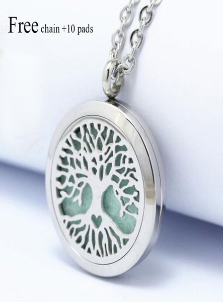 new tree of life 30mm magnet diffuser 316 stainless steel aroma essential oil diffuser lockets pendant necklaces chains7926495, Silver
new tree of life 30mm magnet diffuser 316 stainless steel aroma essential oil diffuser lockets pendant necklaces chains7926495, Silver