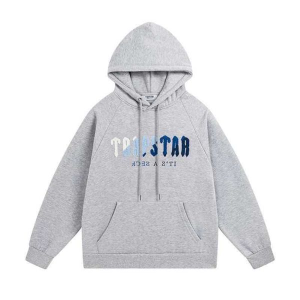 designer clothing men's sweatshirts hoodie trapstar white blue towel embroidery trend brand loose casual plush hooded sweater pants set, Black
designer clothing men's sweatshirts hoodie trapstar white blue towel embroidery trend brand loose casual plush hooded sweater pants set, Black