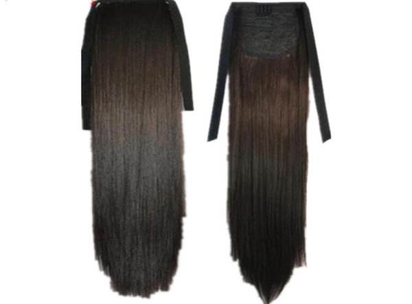 105 synthetic ponytail long straight hair 16quot22quot clip ponytail hair extension blonde brown ombre hair tail with drawstr9695263, Black
105 synthetic ponytail long straight hair 16quot22quot clip ponytail hair extension blonde brown ombre hair tail with drawstr9695263, Black
