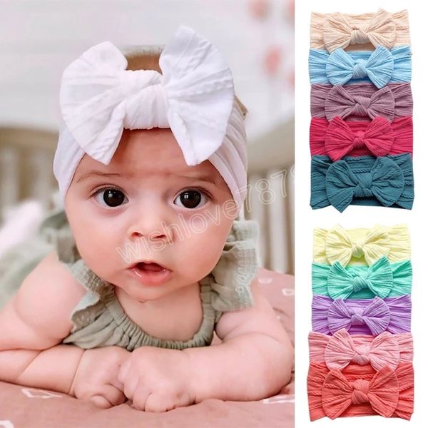 5pcs/lot cable knit bow baby headbands elastic nylon hair bands big bowknot soft hairbands newborn infant bow turban head wraps, Silver
5pcs/lot cable knit bow baby headbands elastic nylon hair bands big bowknot soft hairbands newborn infant bow turban head wraps, Silver