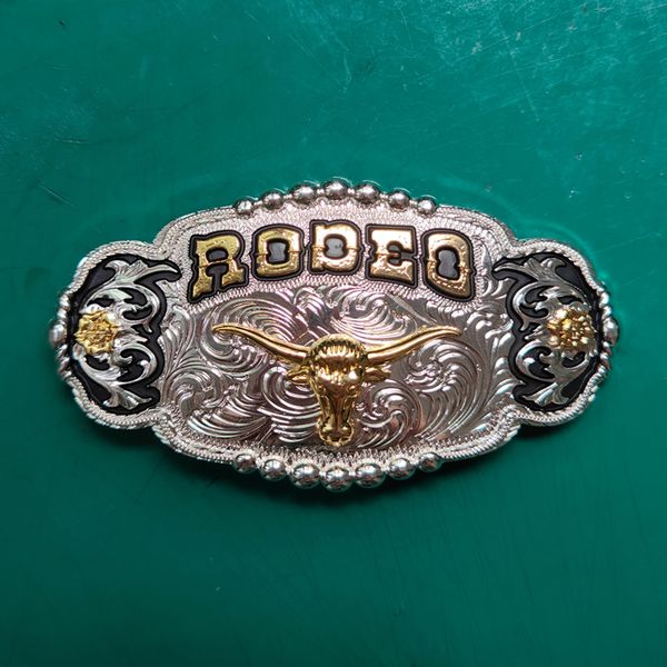 classic rodeo bull head metal cowboy belt buckle for men's jeans western belt head buckles, Slivery;black
classic rodeo bull head metal cowboy belt buckle for men's jeans western belt head buckles, Slivery;black