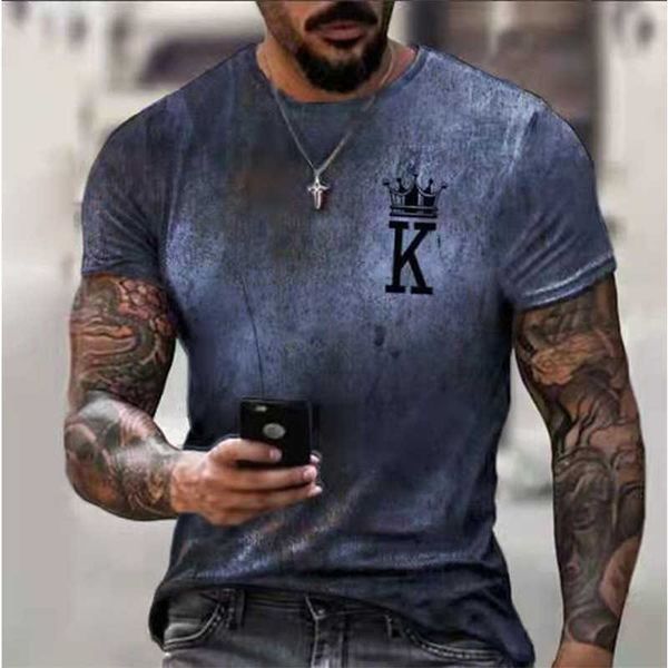men's t-shirts men's summer loose round neck poker k gradual color changing printing short sleeve thermal sublimation t-shirt men&, White;black
men's t-shirts men's summer loose round neck poker k gradual color changing printing short sleeve thermal sublimation t-shirt men&, White;black