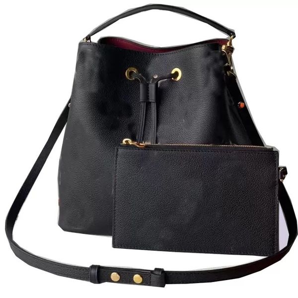 2023 neonoe bucket bag fashion handbag purse embossed letter graind genuine leather shoulder crossbody bags flower printing drawstring handb, Black;red
2023 neonoe bucket bag fashion handbag purse embossed letter graind genuine leather shoulder crossbody bags flower printing drawstring handb, Black;red