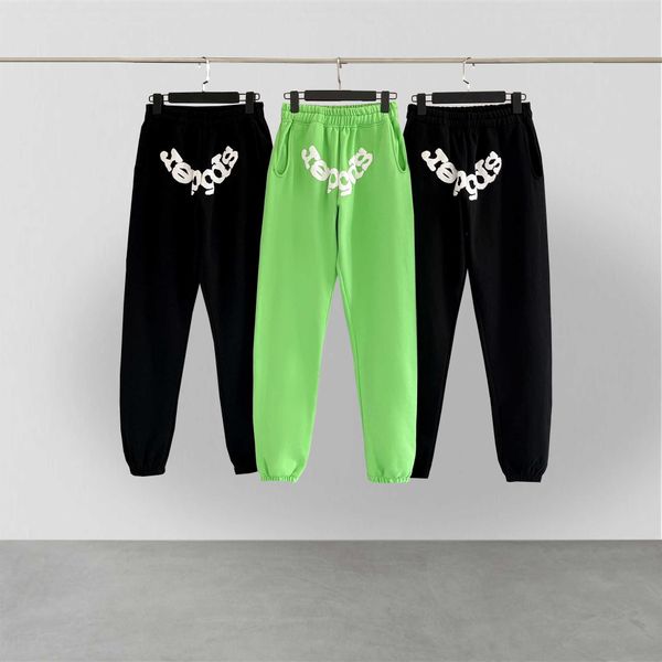 men and women fashion pants sweatpants young thug sp5der pink american trendy street graffiti couple sweatpants, Black;white
men and women fashion pants sweatpants young thug sp5der pink american trendy street graffiti couple sweatpants, Black;white