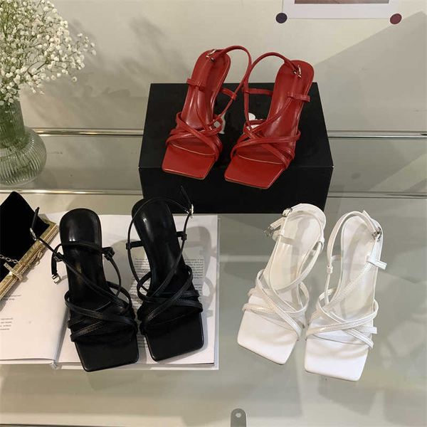 narrow band stiletto high heels women sandals 2023 summer square toe buckle strap party prom shoes 230511, Black
narrow band stiletto high heels women sandals 2023 summer square toe buckle strap party prom shoes 230511, Black